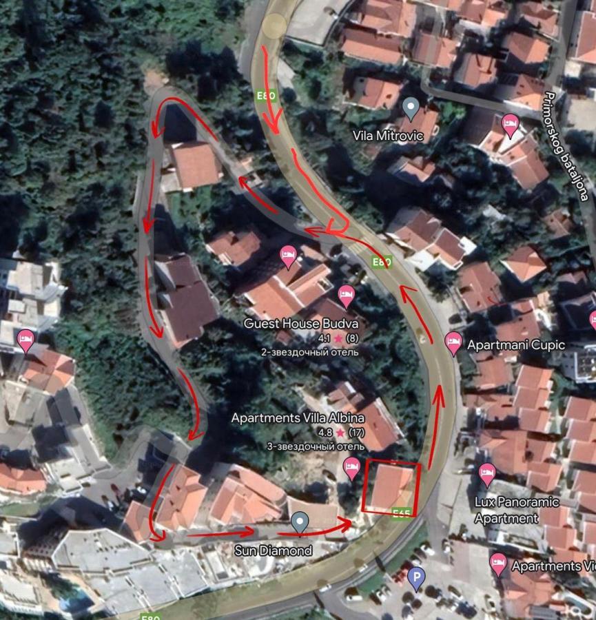 Apartments Albina Star Μπούντβα Εξωτερικό φωτογραφία
